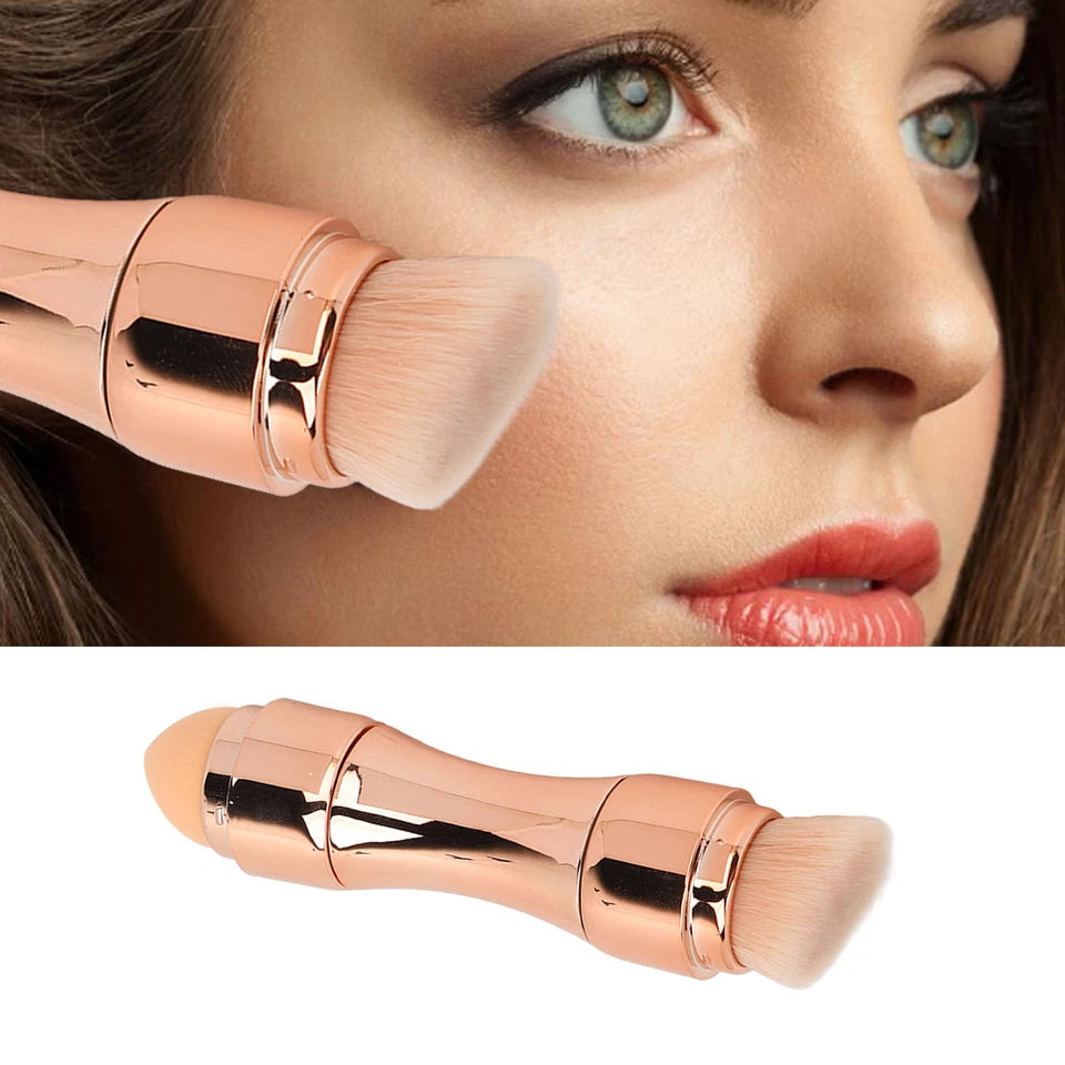 Max Factor x 4 in 1 makeup brush Set Portable Mini Travel Makeup Brushes
