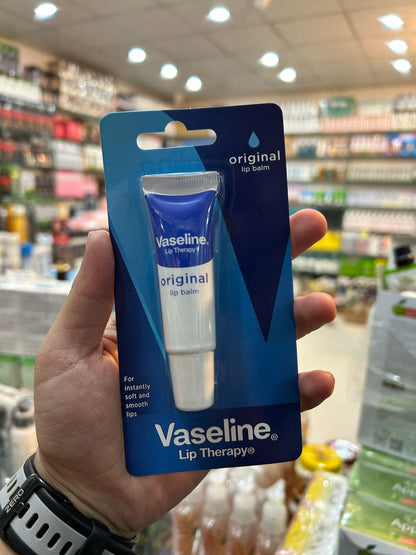 Vaseline Lip Balm – 10g Moisturizing Care for Soft, Smooth Lips