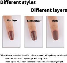 24 Pcs Matte Perfection Brown Nail Polish