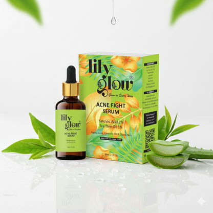 Lily Glow Acne Fight Serum – For Oily & Dry Skin,