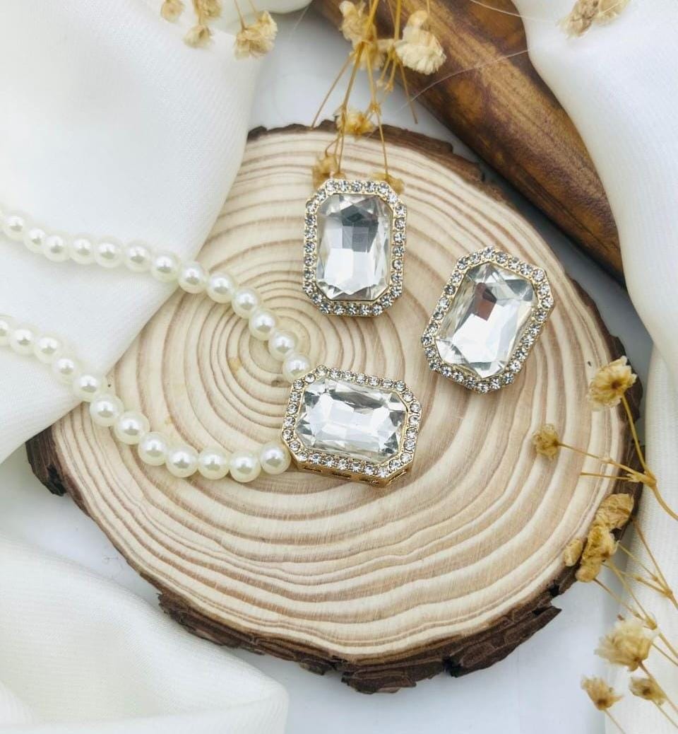 PTX-129 Elegant Jewelry Set – Timeless Design for Every Occasion (black)