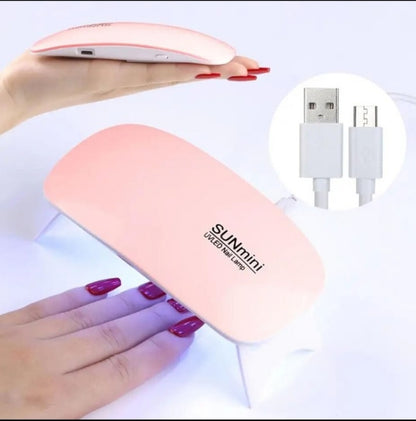 UV Led Lamp For Nails 6W Nail Lamp Light With Timer