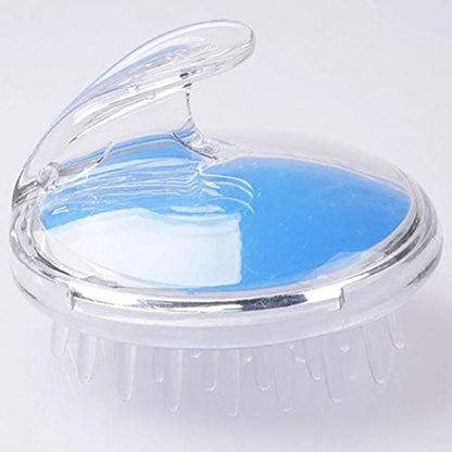 Hair Wash Brush & Scalp Massage Comb – Anti-Dandruff Silicone Shampoo Brush