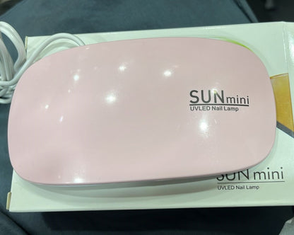 UV Led Lamp For Nails 6W Nail Lamp Light With Timer