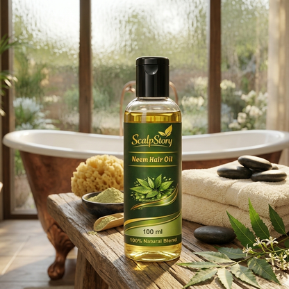 Neem Hair Oil | Herbal Anti-Dandruff