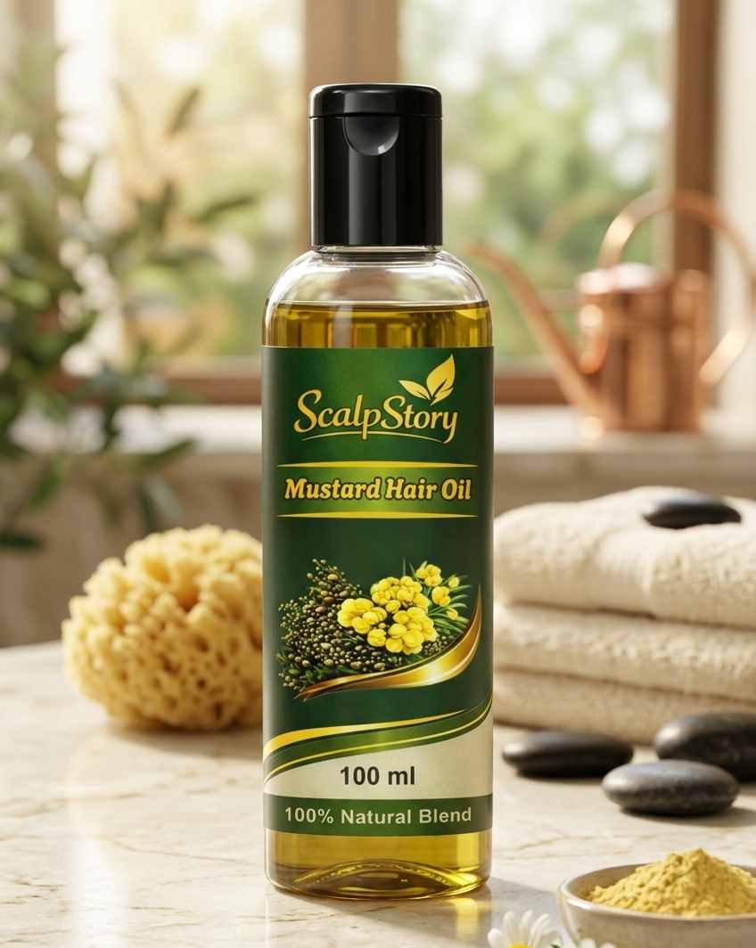 Mustard Hair Oil | Natural Nourishment