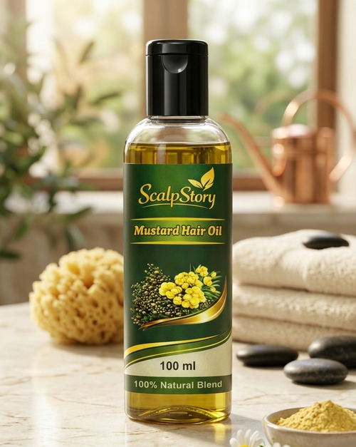 Mustard Hair Oil | Natural Nourishment