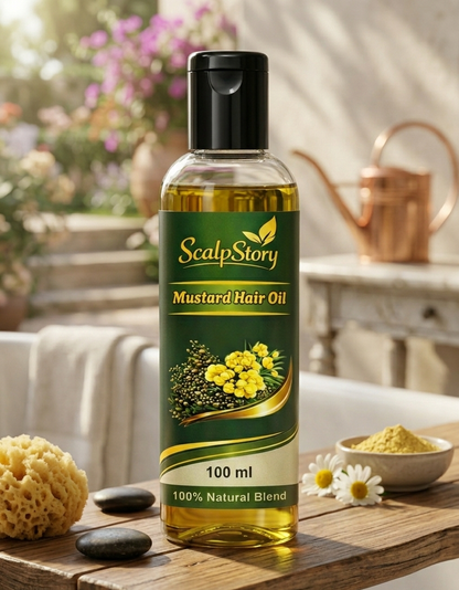 Mustard Hair Oil | Natural Nourishment