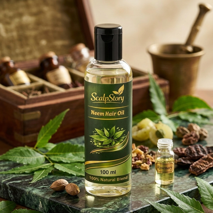 Neem Hair Oil | Herbal Anti-Dandruff