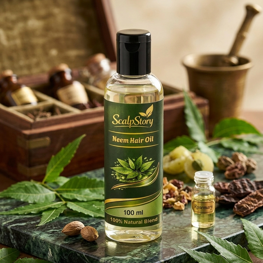 Neem Hair Oil | Herbal Anti-Dandruff