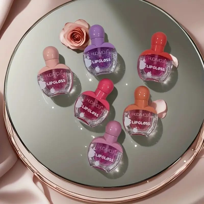 Hudamoji Sweet And Fragrant Lipgloss Pack Of 6