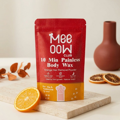 Meeoow Club 10 Min Painless Body Wax 100g (orange)