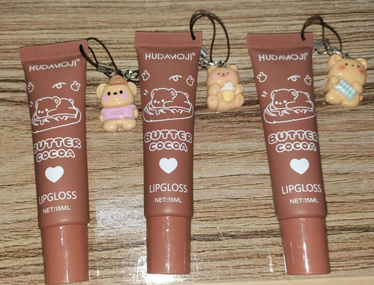 Hudamoji Multi-Shade Butter Cocoa Matte Lip Gloss –(Pack Of 2)