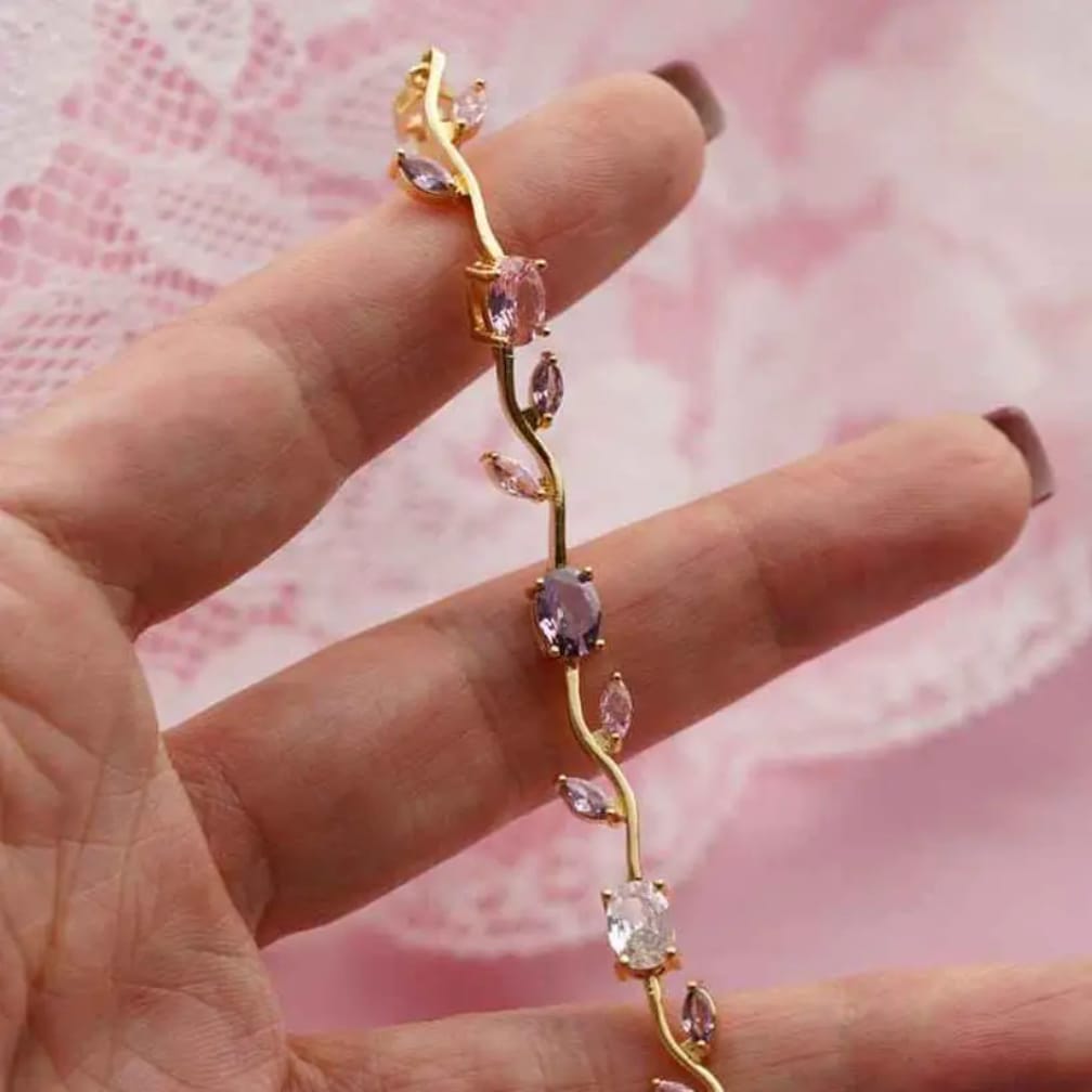 Tulip Bracelet – Premium Quality Stainless Steel Elegant Bracelet for Women ~ Without Box