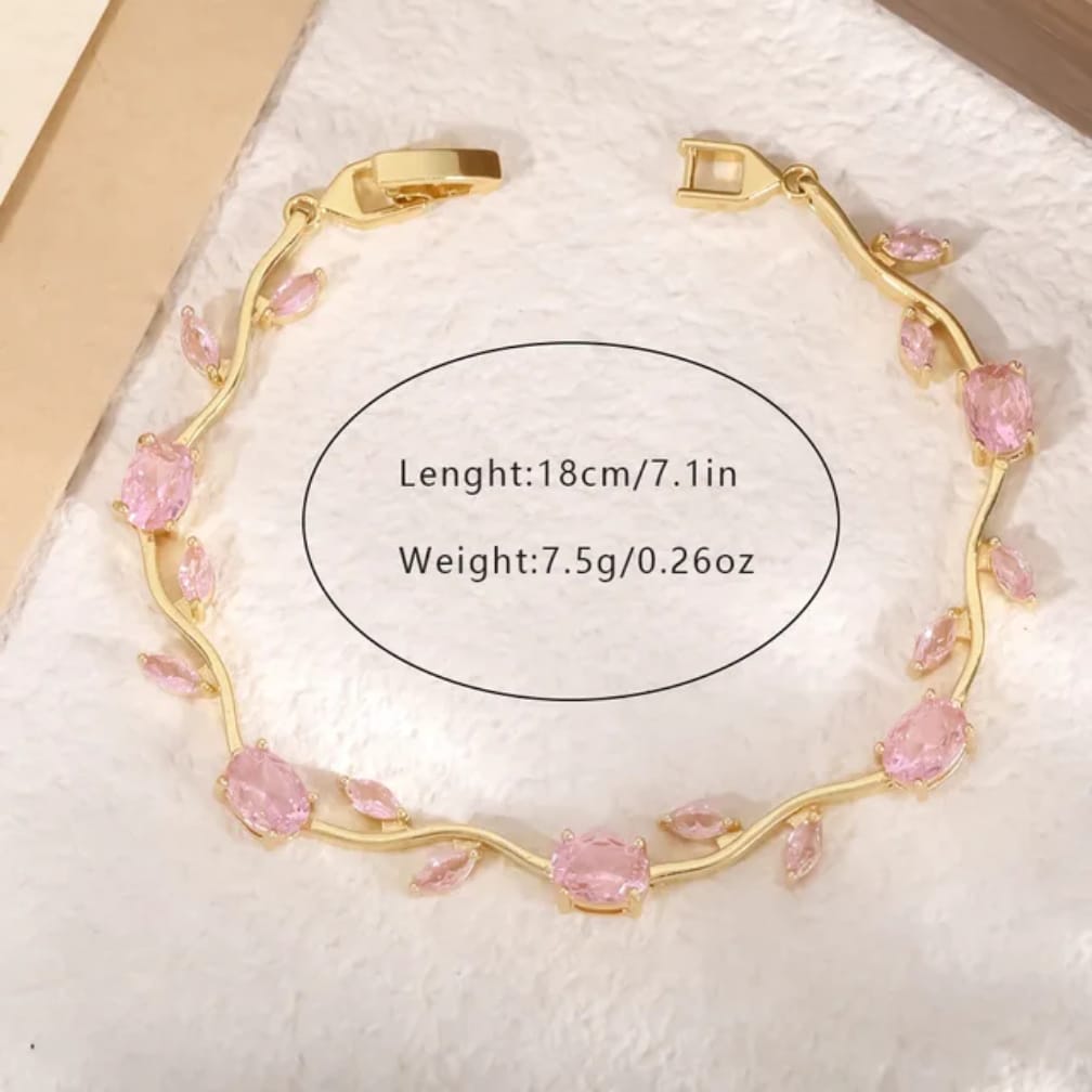 Tulip Bracelet – Premium Quality Stainless Steel Elegant Bracelet for Women ~ Without Box