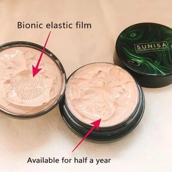 3 In 1 Makeup Deal Sunisa Foundation Base 20g Waterproof Mushroom Head Air Cushion Bb Cream Nude Liquid Foundations +yanqina 36h Liner + 5 In 1 Lipstick Pen (random Shades)
