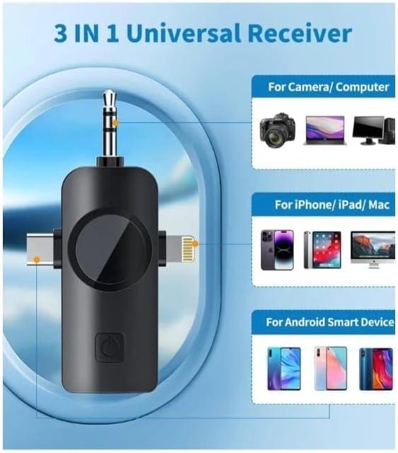 F11 Single MIC ANC + ECHO Mode with Wind Muff Cover. (TypeC + iPhone + Android)