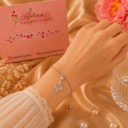 Eternal Sparkle Drop Bracelet