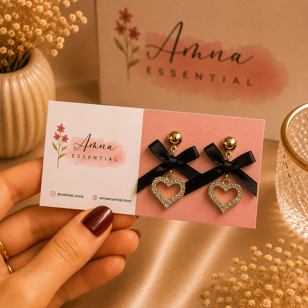 Zara Drop ☀️ | Korean Earrings by Amna Essential