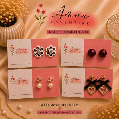 Zara Drop ☀️ | Korean Earrings by Amna Essential