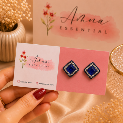 Vela Drop 🕊️ | Korean Earrings by Amna Essential