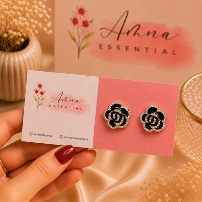 Vela Drop 🕊️ | Korean Earrings by Amna Essential