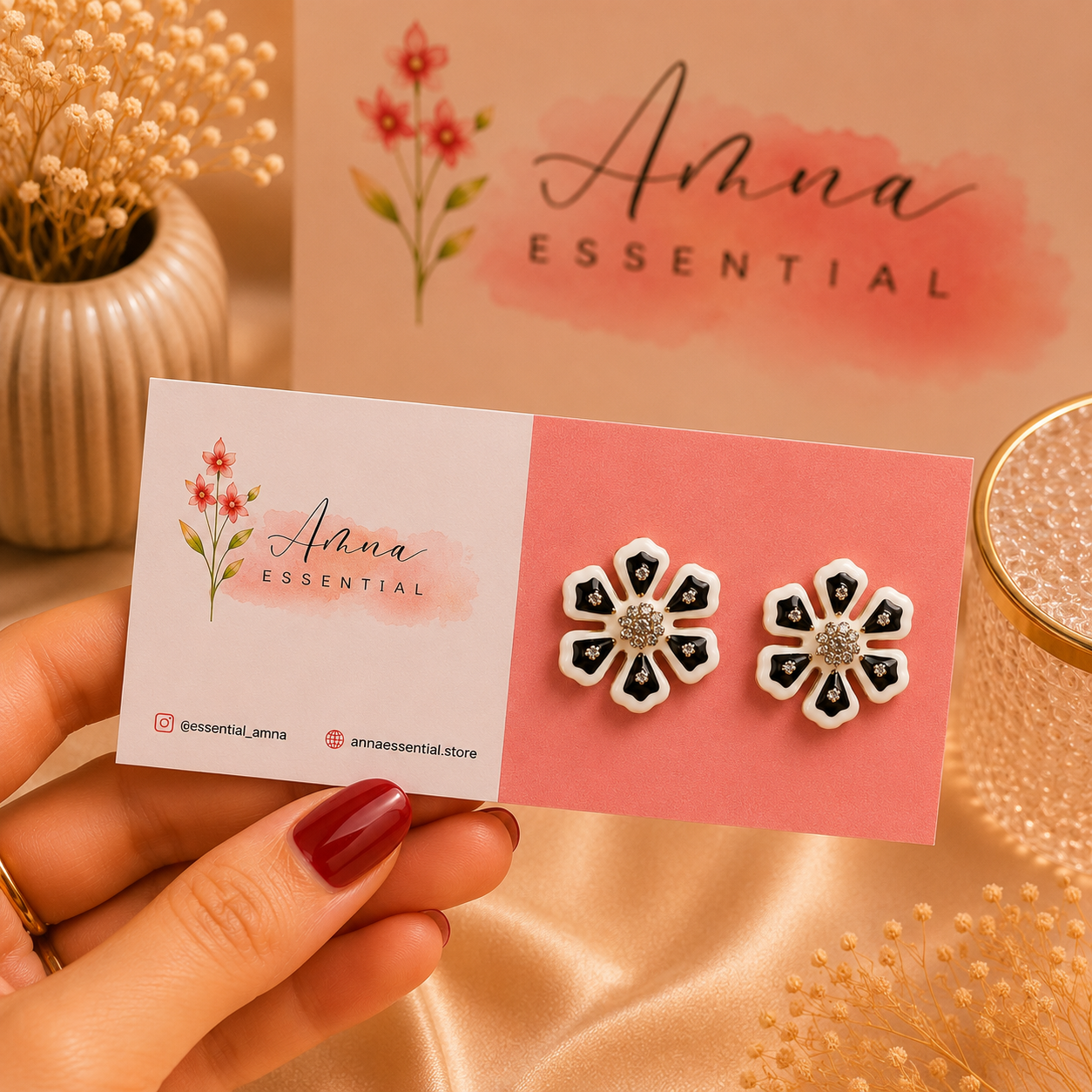 Zara Drop ☀️ | Korean Earrings by Amna Essential