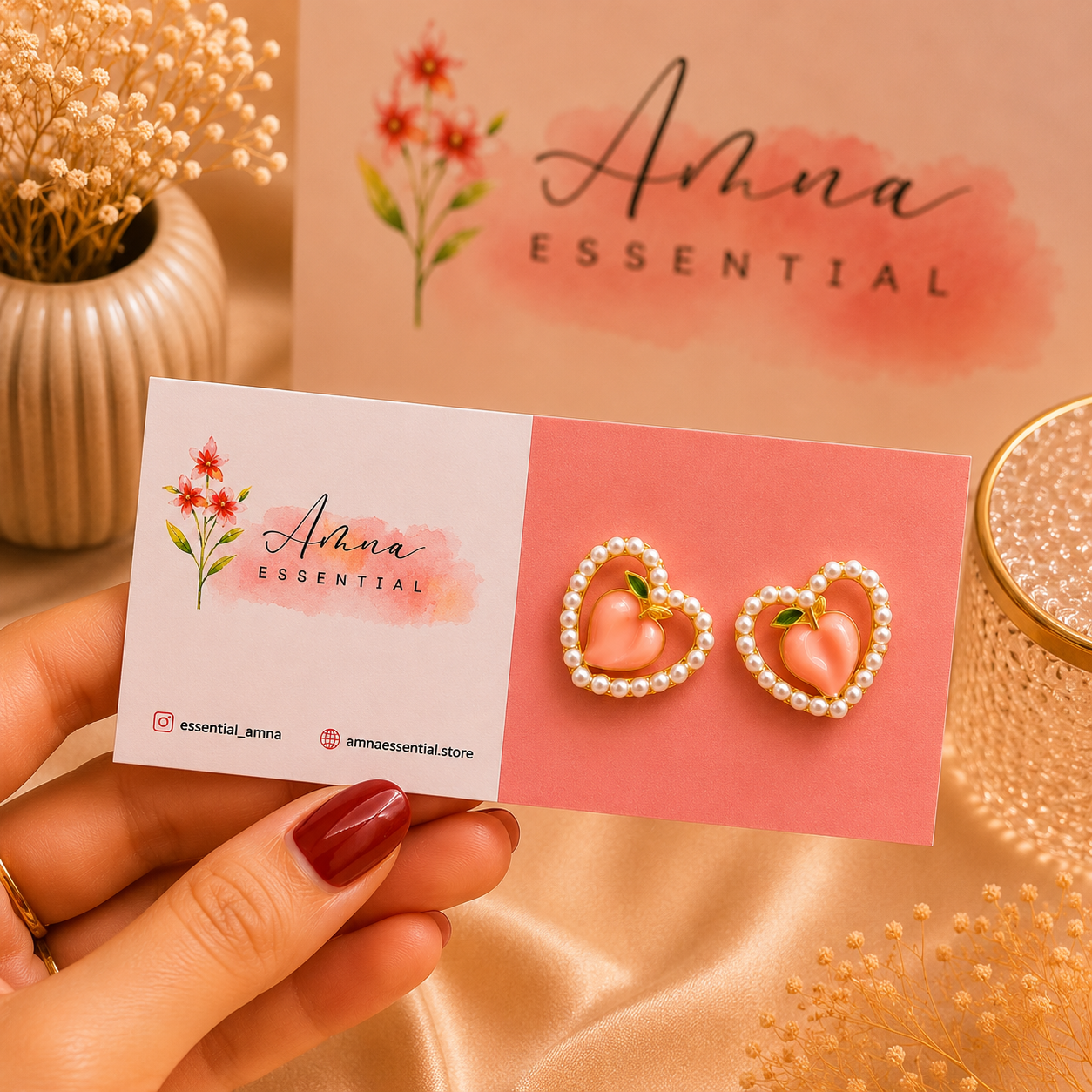 Nova Drop ⭐ | Korean Earrings by Amna Essential