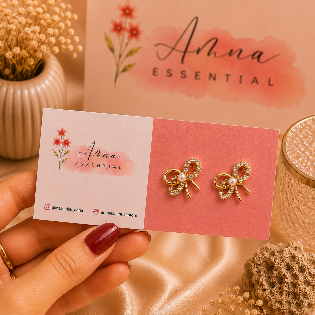 Nova Drop ⭐ | Korean Earrings by Amna Essential