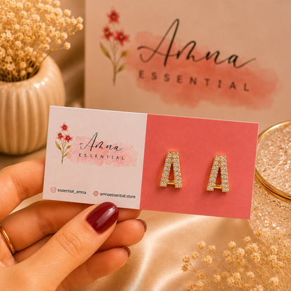 Ethereal Drop 🕊️ | Korean Earrings by Amna Essential