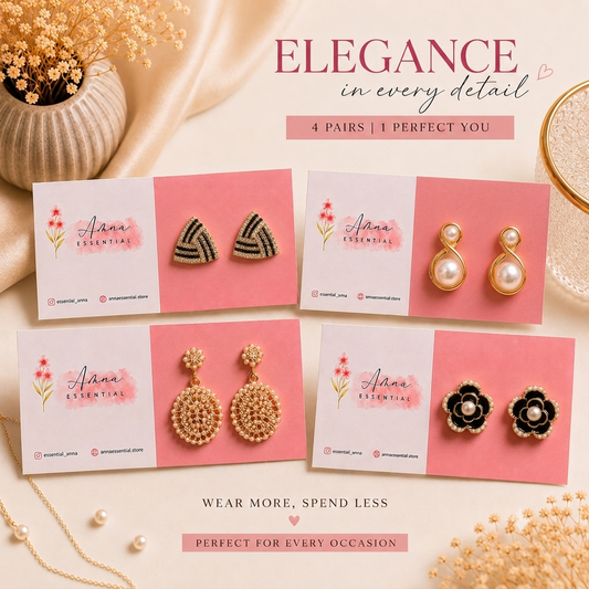 Aura Drop ✨ | Korean Earrings by Amna Essential