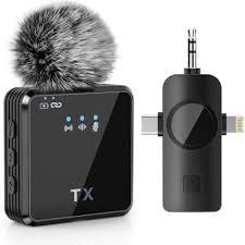 F11 Single MIC ANC + ECHO Mode with Wind Muff Cover. (TypeC + iPhone + Android)