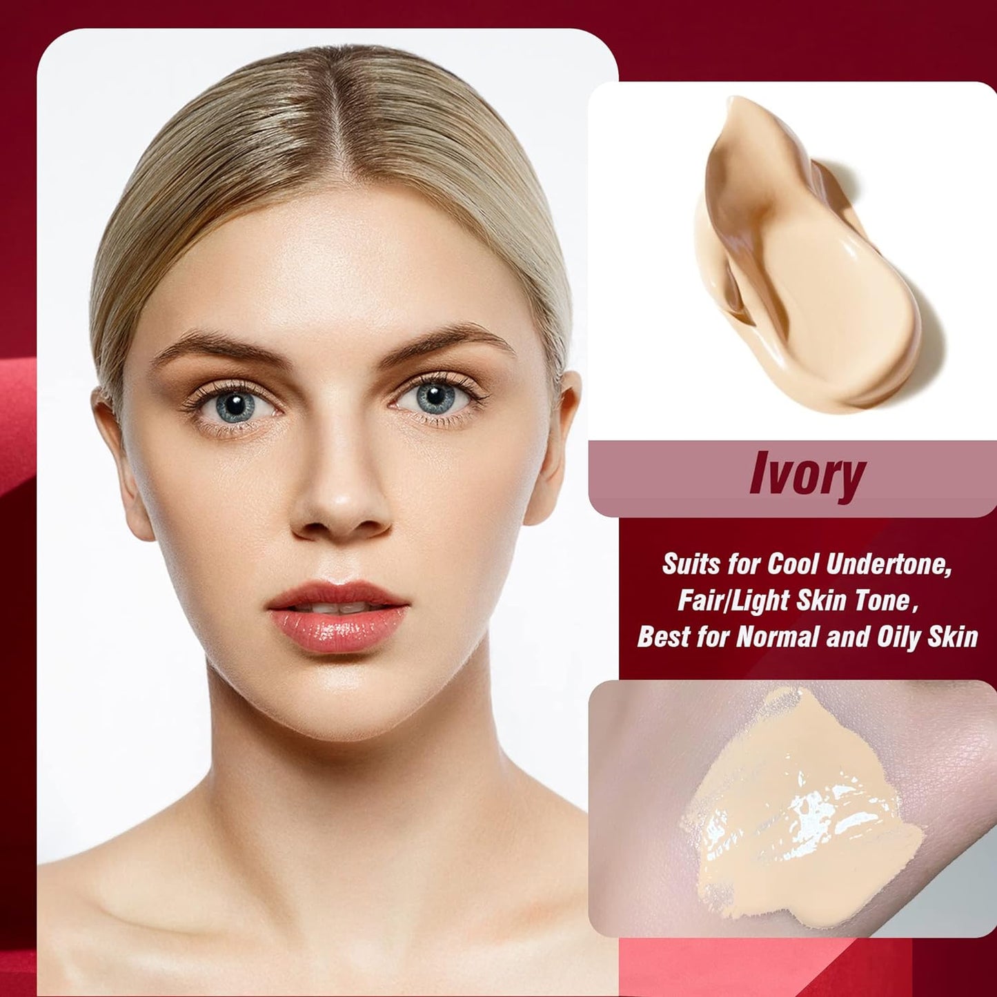 FV SK-Forever Foundation Matte Finish Liquid Foundation, Waterproof, Lightweight Foundation