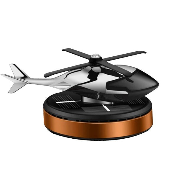 Solar Helicopter With Car Fragrance.
